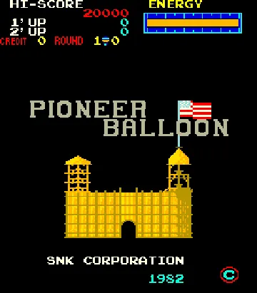 Pioneer Balloon screen shot title